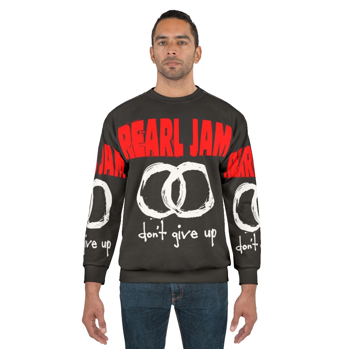 Pearl Jam Sweatshirt - 90s Grunge Rock Apparel