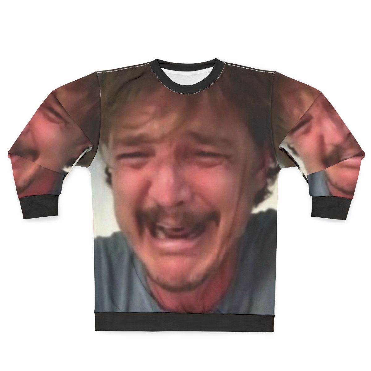 Pedro Pascal Crying Meme Sweatshirt