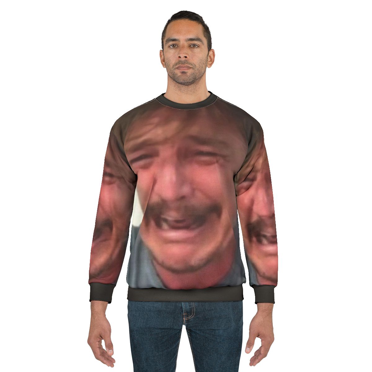 Pedro Pascal Crying Meme Sweatshirt