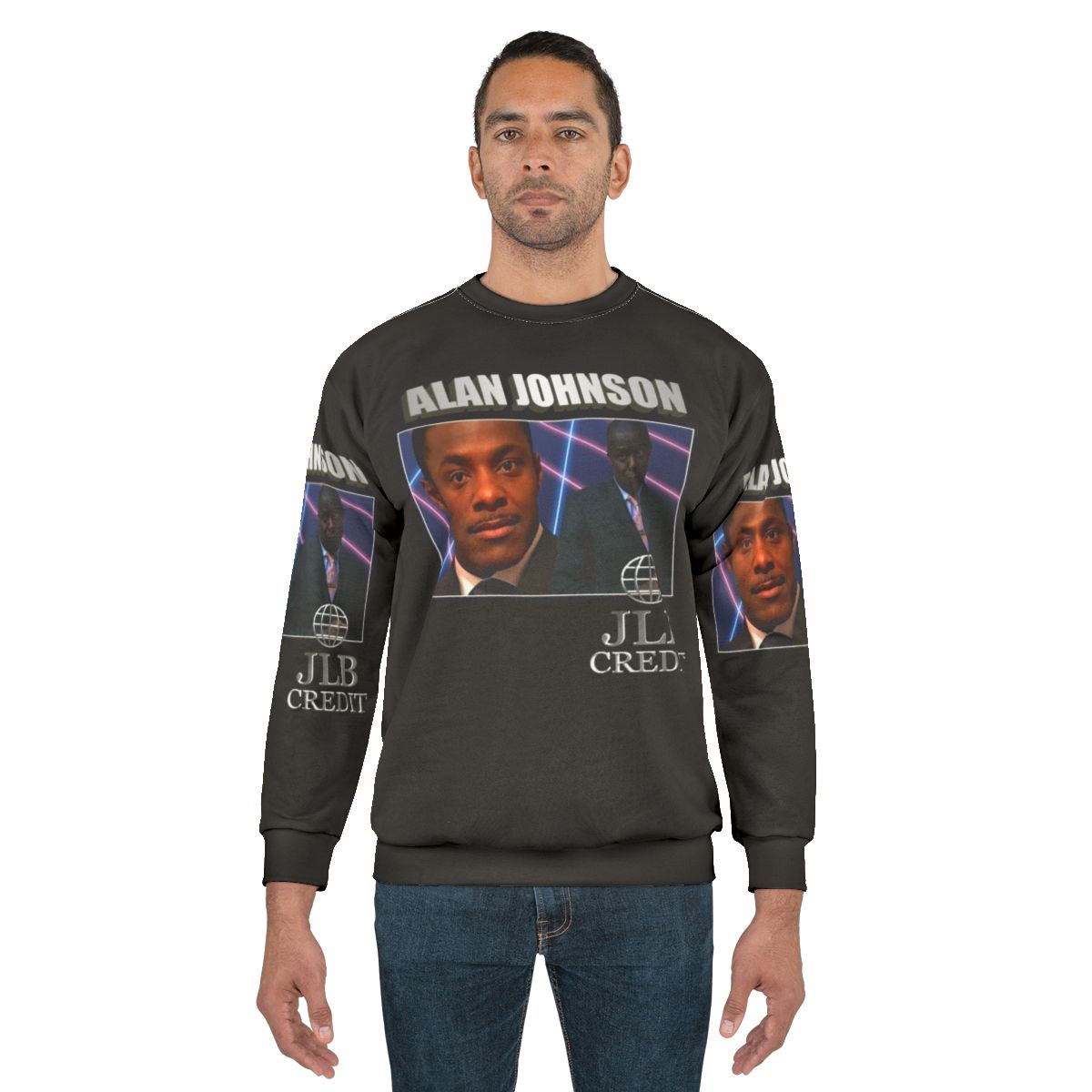 Peep Show Alan Johnson 90s Comedy Tribute Sweatshirt