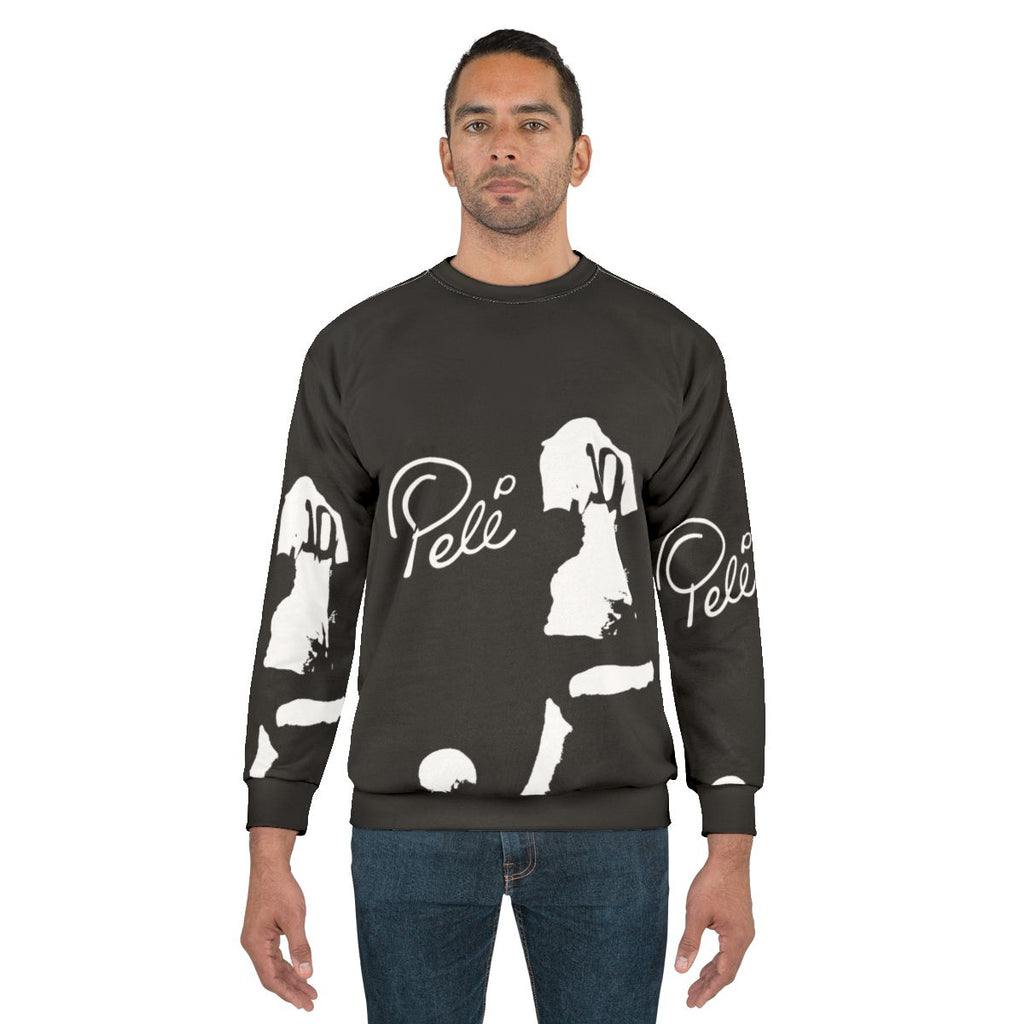 Pele Brazil Soccer Player Sweatshirt
