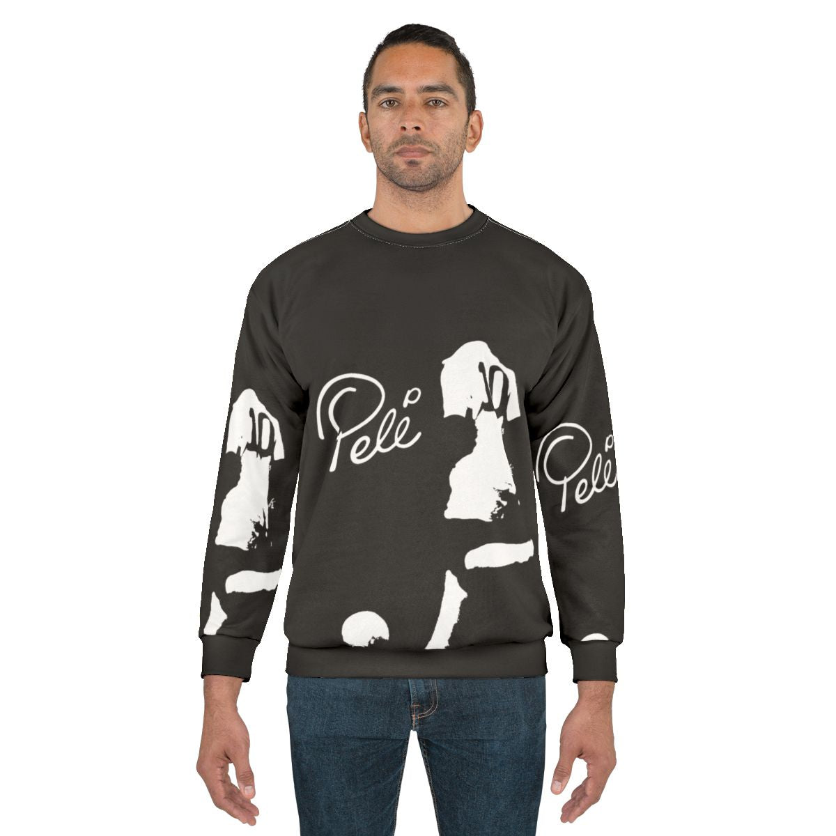 Pele Brazil Soccer Player Sweatshirt