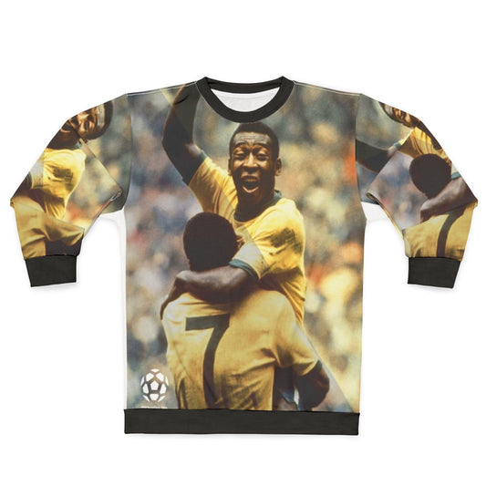 Vintage Pele Brazil Soccer Sweatshirt