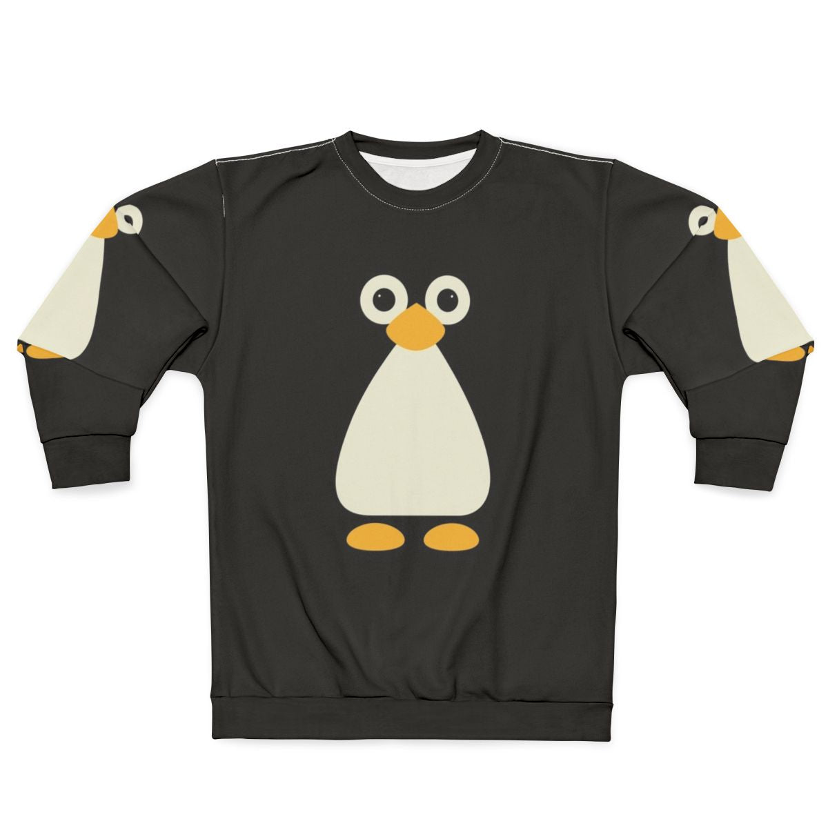 Penguin sweatshirt with cute cartoon design