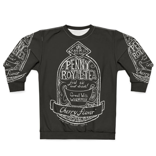 Pennyroyal Tea Sweatshirt with Nirvana Grunge Illustrated Lyrics