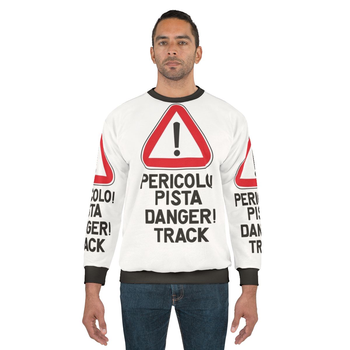 Pericolo Pista Racing Sweatshirt with Formula 1 design