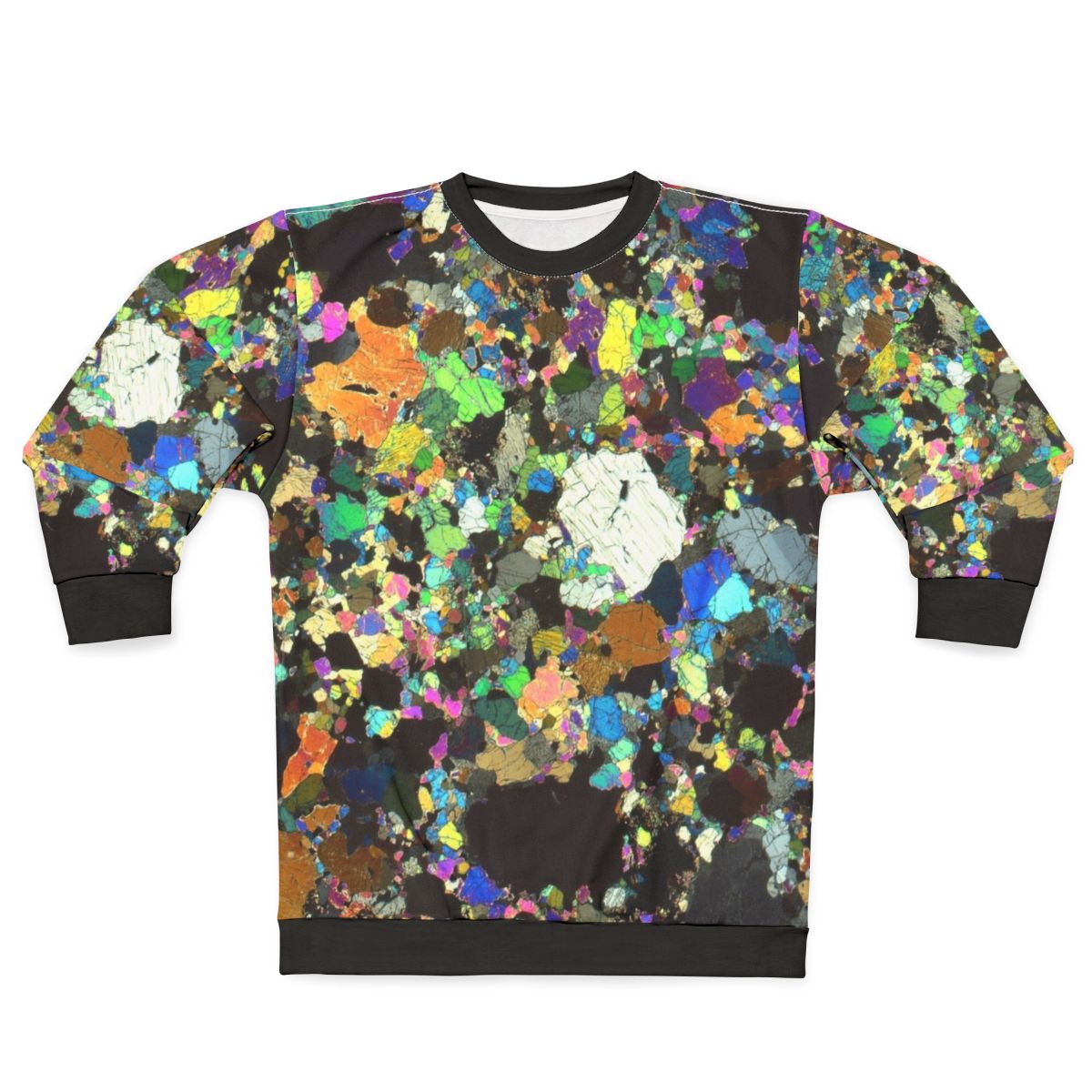 Peridotite thin section sweatshirt