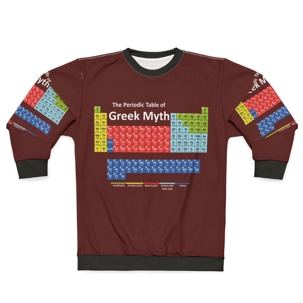 Periodic Table of Greek Mythology Sweatshirt