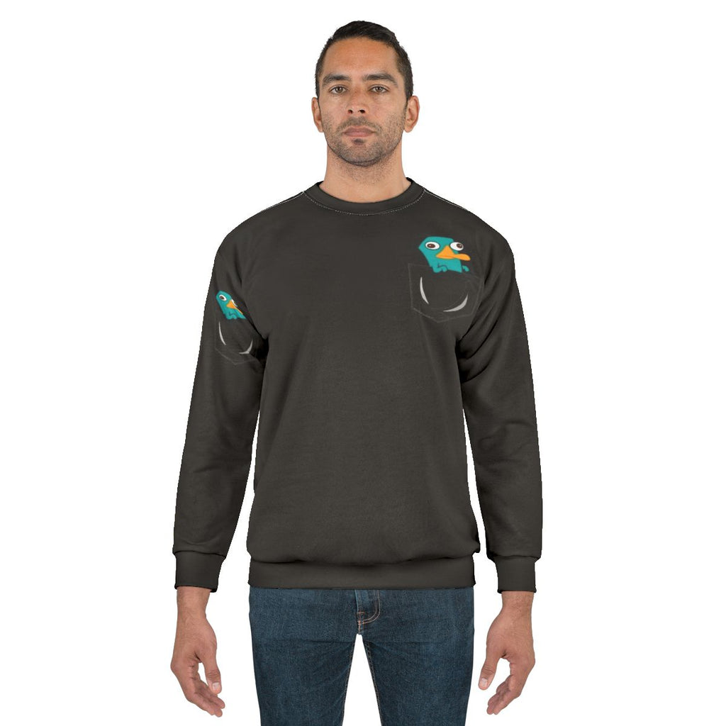 Phineas and Ferb Perry the Platypus Pocket Sweatshirt