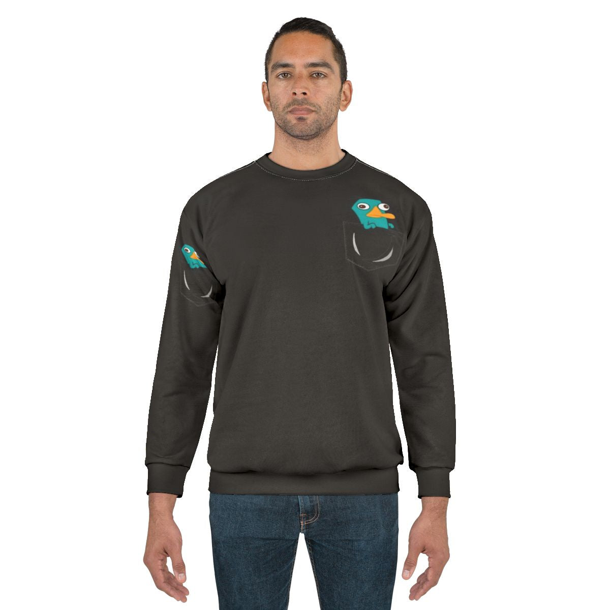 Phineas and Ferb Perry the Platypus Pocket Sweatshirt