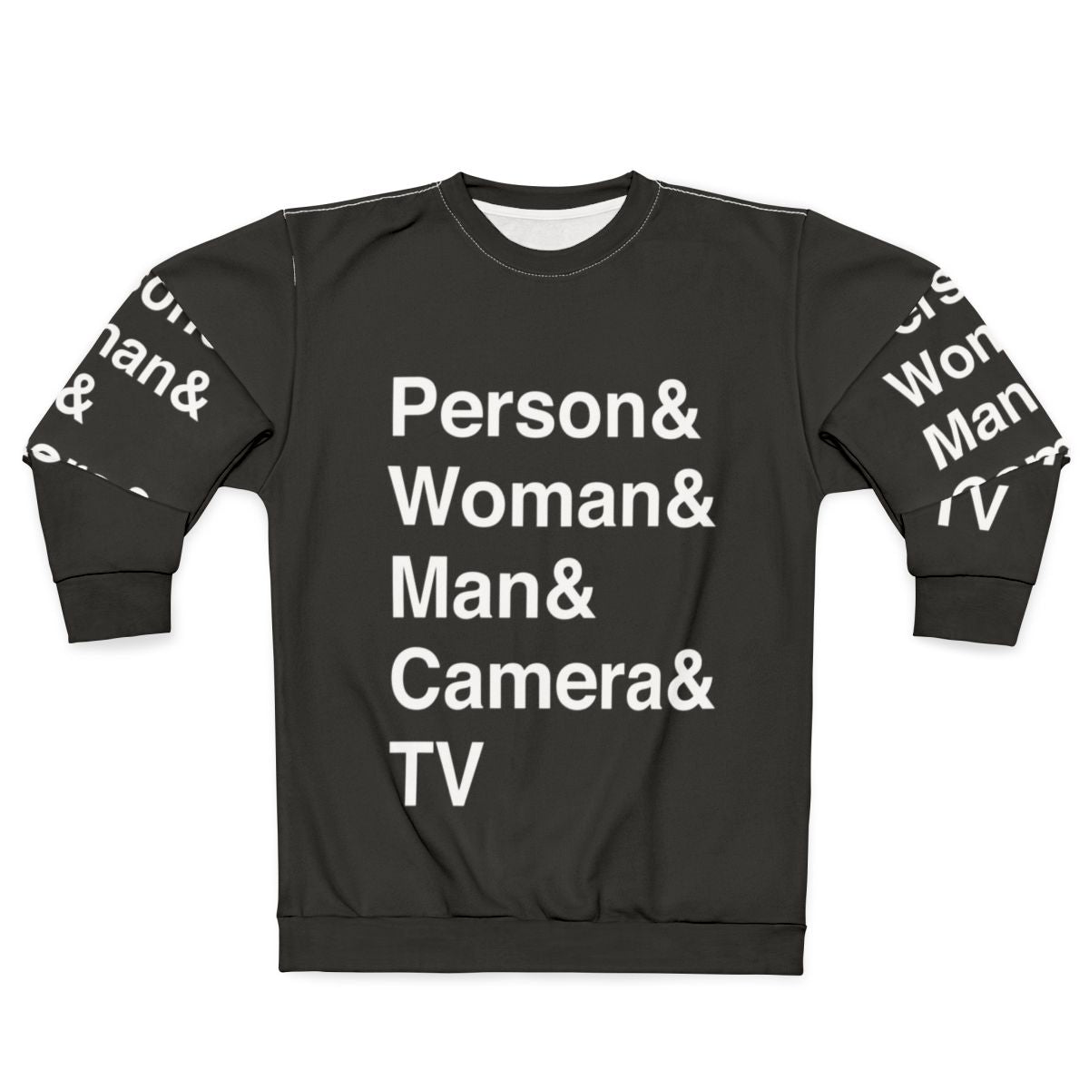 Trump Cognitive Test Person Woman Man Camera TV Sweatshirt