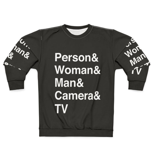 Trump Cognitive Test Person Woman Man Camera TV Sweatshirt