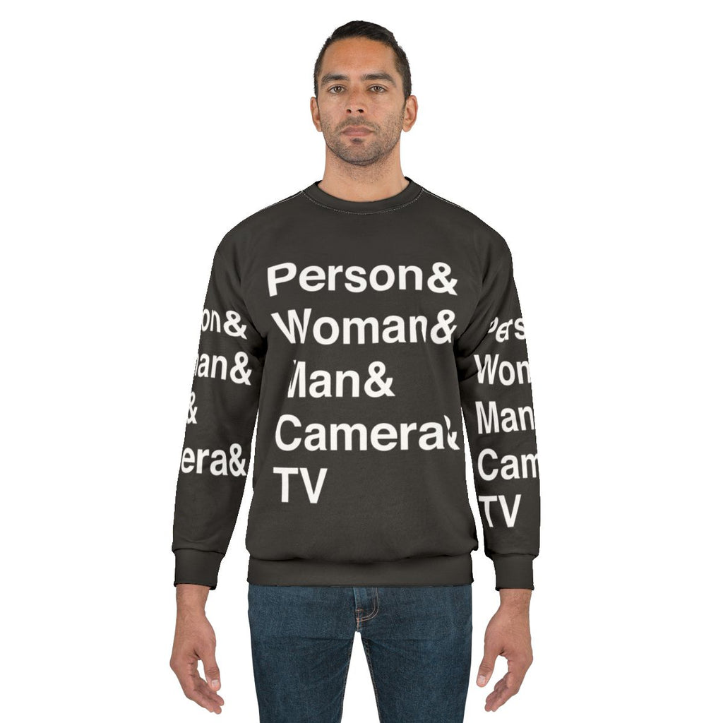 Trump Cognitive Test Person Woman Man Camera TV Sweatshirt