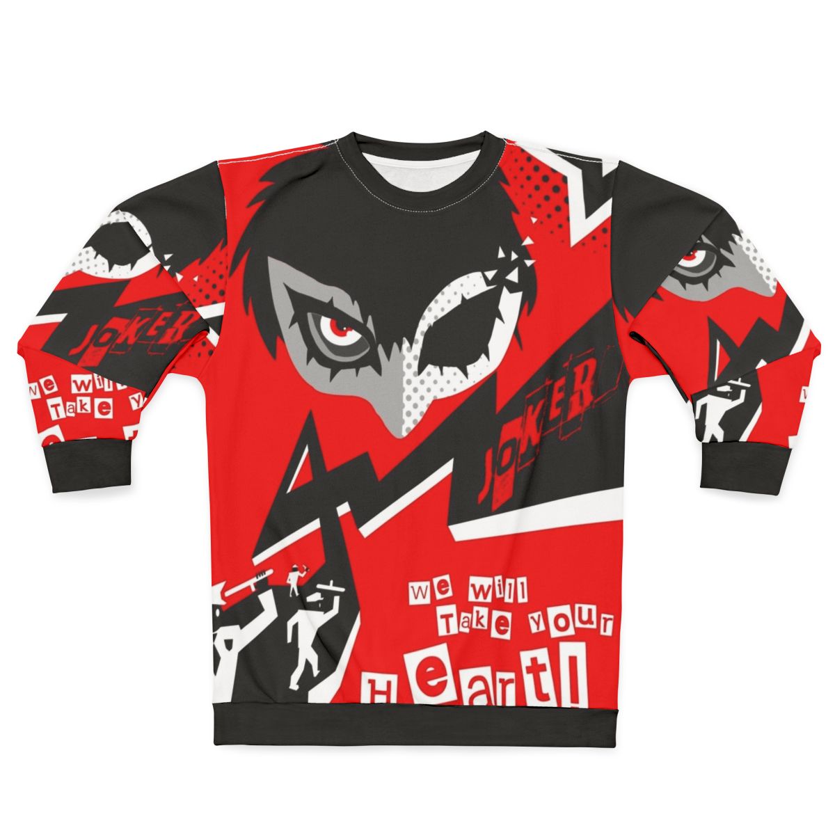 Persona 5 Joker "Take Your Heart" Sweatshirt