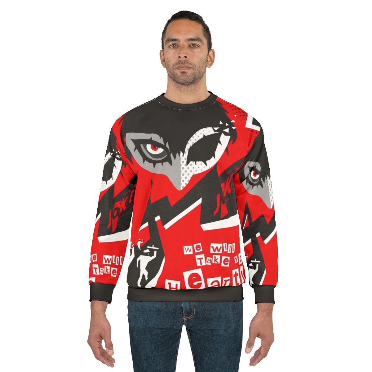 Persona 5 Joker "Take Your Heart" Sweatshirt