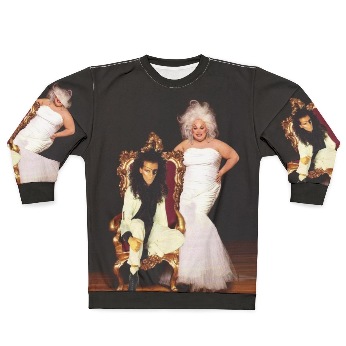 Pete Burns and Divine 80s Music Legends Sweatshirt