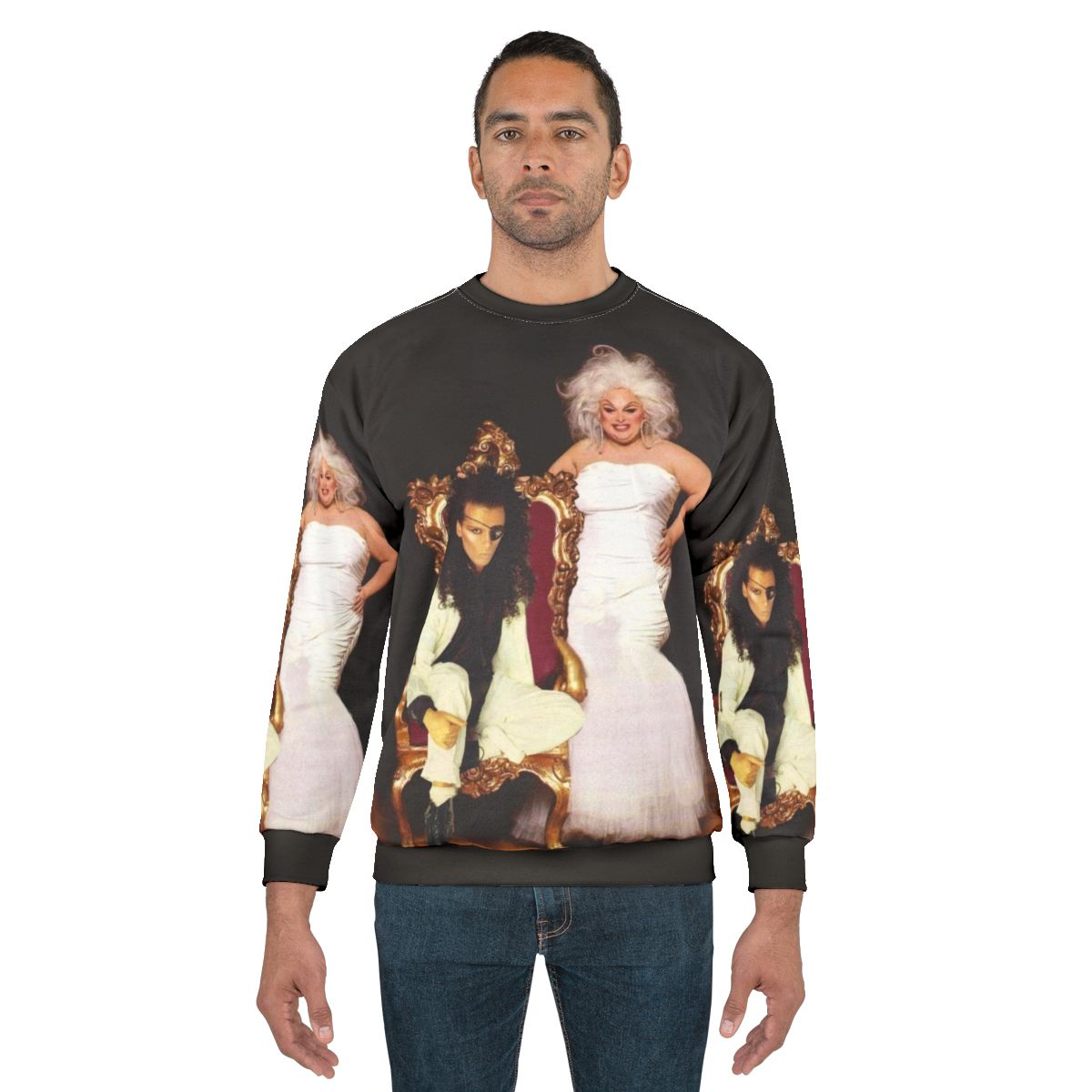 Pete Burns and Divine 80s Music Legends Sweatshirt