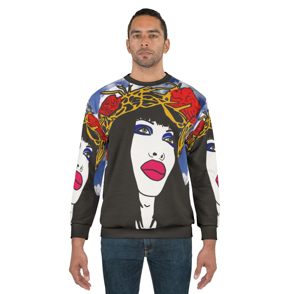Pete Burns Dead or Alive band logo sweatshirt