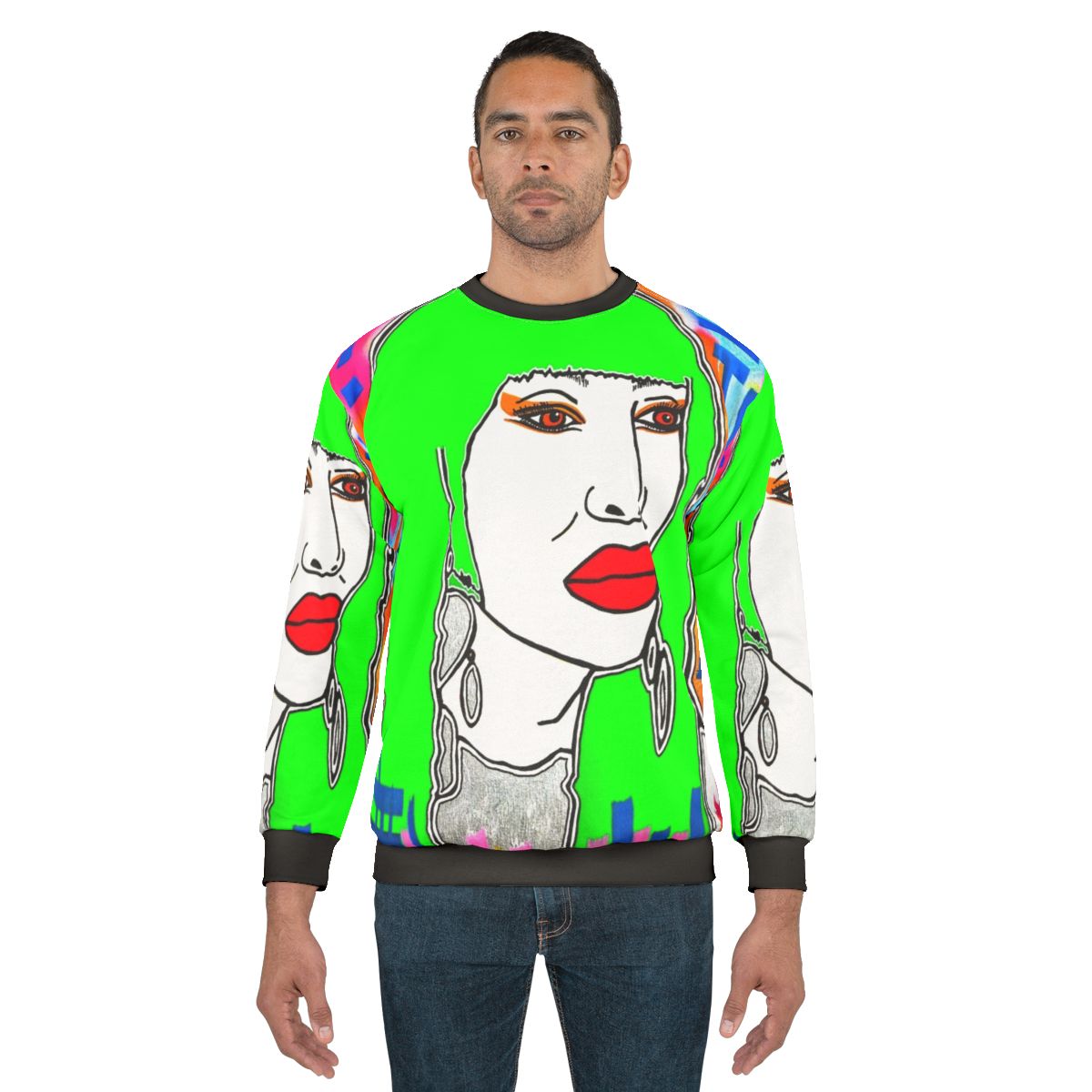 Pete Burns Dead or Alive Pop Music Graphic Sweatshirt