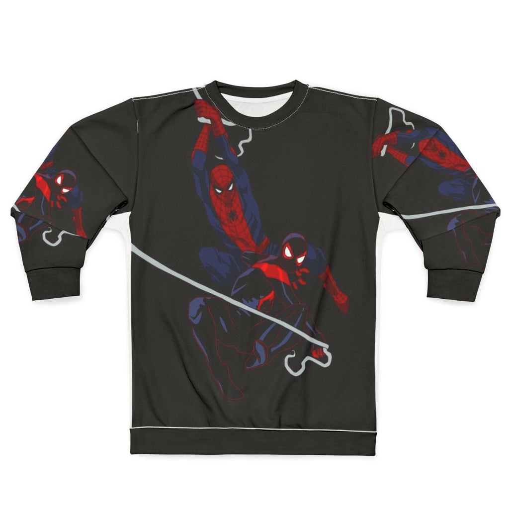Spider-Man Spiderverse Sweatshirt featuring Miles Morales and Peter Parker