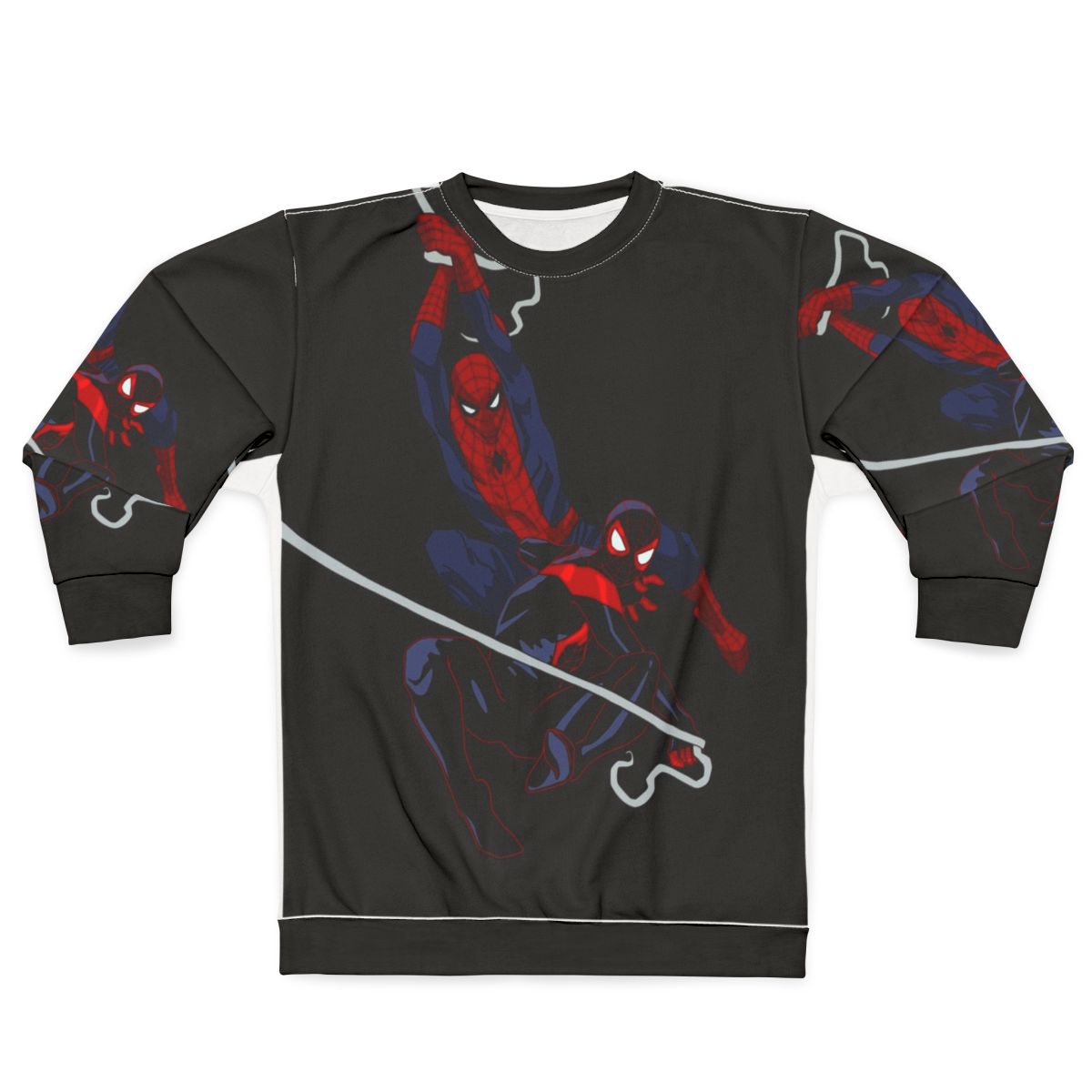 Spider-Man Spiderverse Sweatshirt featuring Miles Morales and Peter Parker