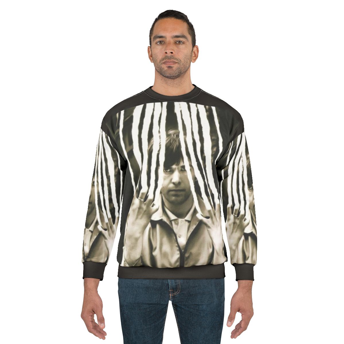 Vintage Peter Gabriel Genesis Sweatshirt with Flute Music