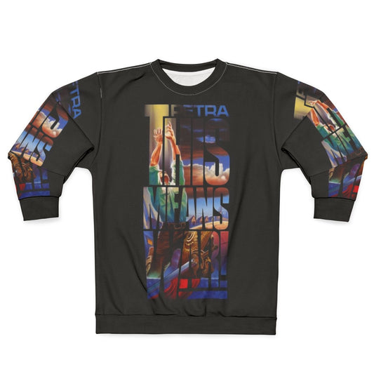 Petra "This Means War" Retro Christian 80s Band Sweatshirt