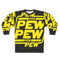 Pew Pew Sweatshirt 2 - Laser Gun Space Shooter Apparel