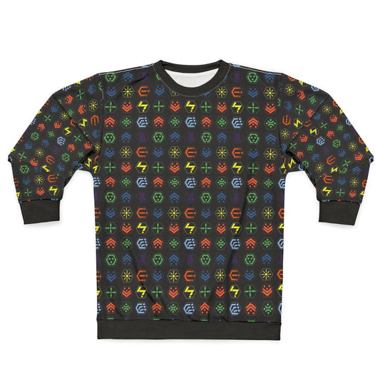 Phantasy Star Techniques Sweatshirt