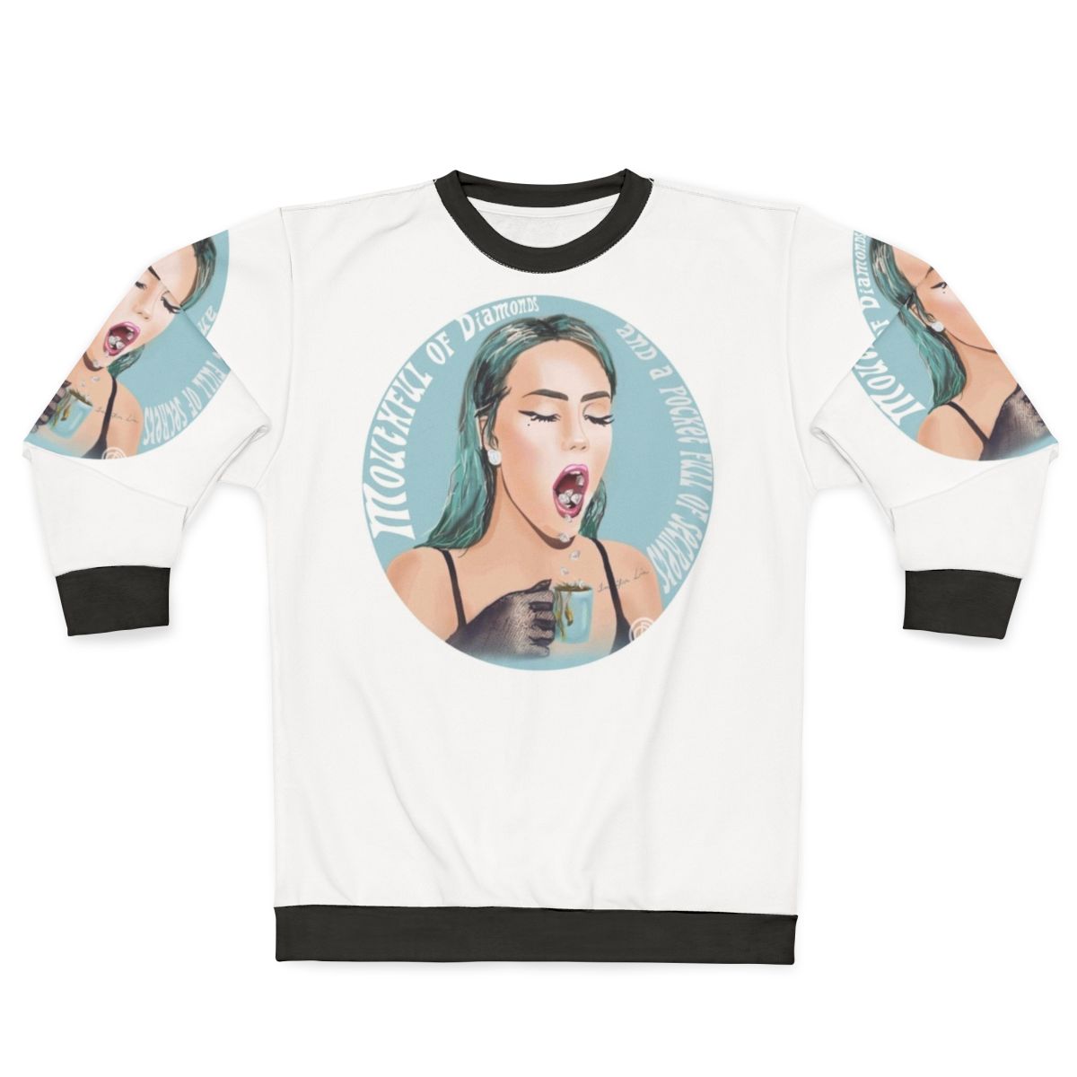 Phantogram Mouthful of Diamonds Sweatshirt