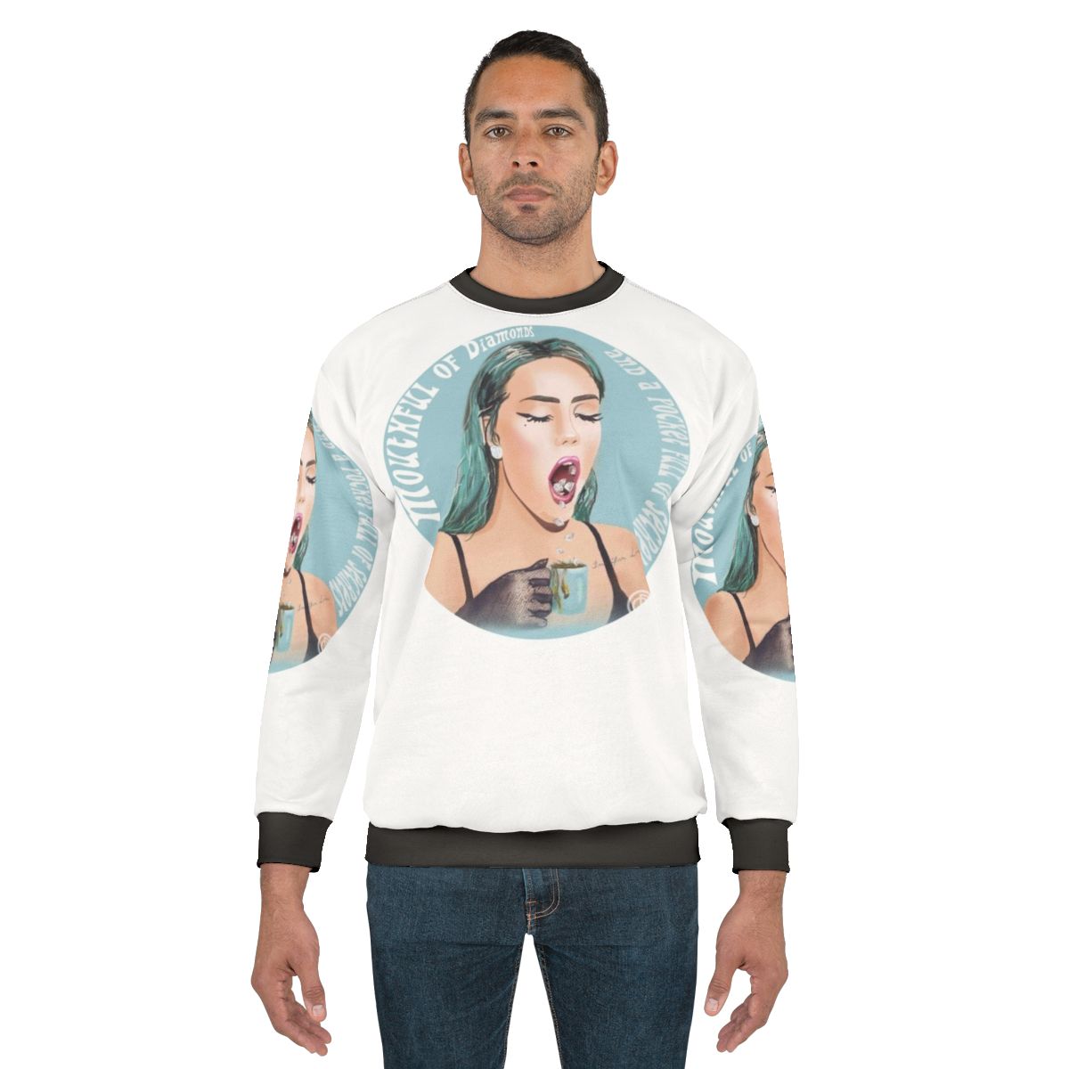 Phantogram Mouthful of Diamonds Sweatshirt