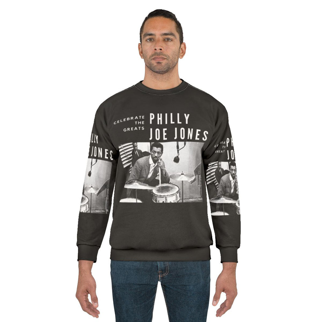 Philly Joe Jones Jazz Drummer Sweatshirt