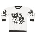 Phoenix and dragon mythical creature sweatshirt