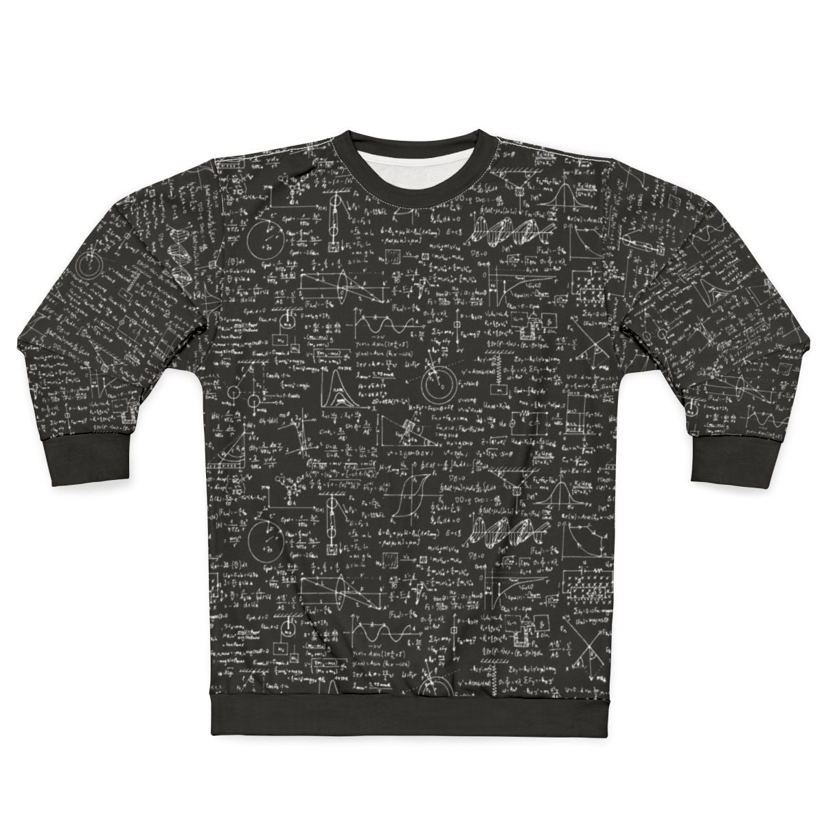 Physics equations black sweatshirt