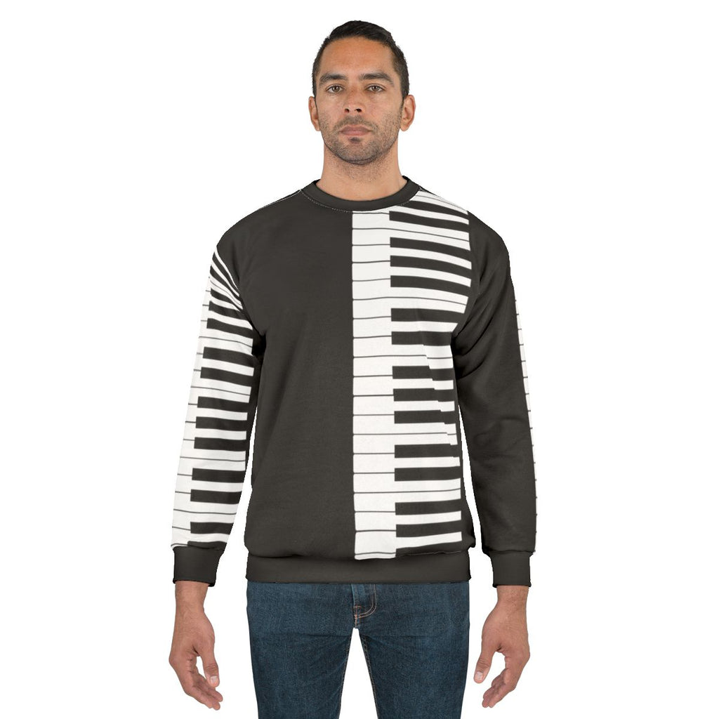 Piano Keyboard Sweatshirt for Musicians
