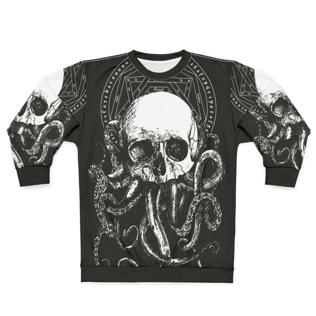 Cthulhu Sweatshirt with Engraving Design