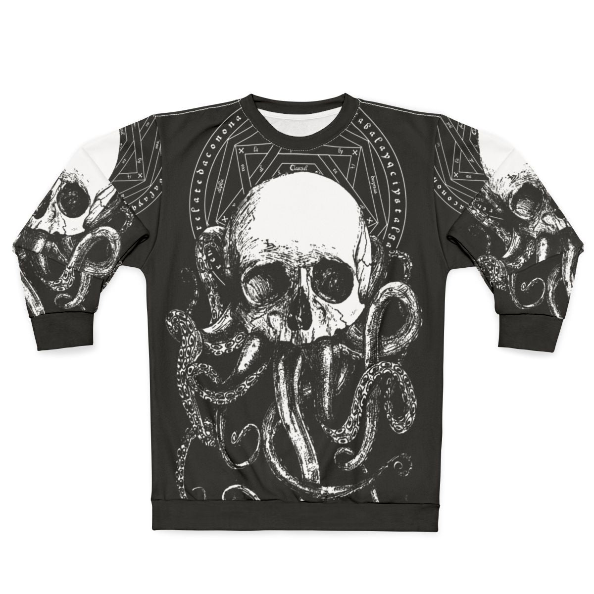 Cthulhu Sweatshirt with Engraving Design
