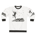 Pied Piper Sweatshirt with Fairy Tale Legend Motif