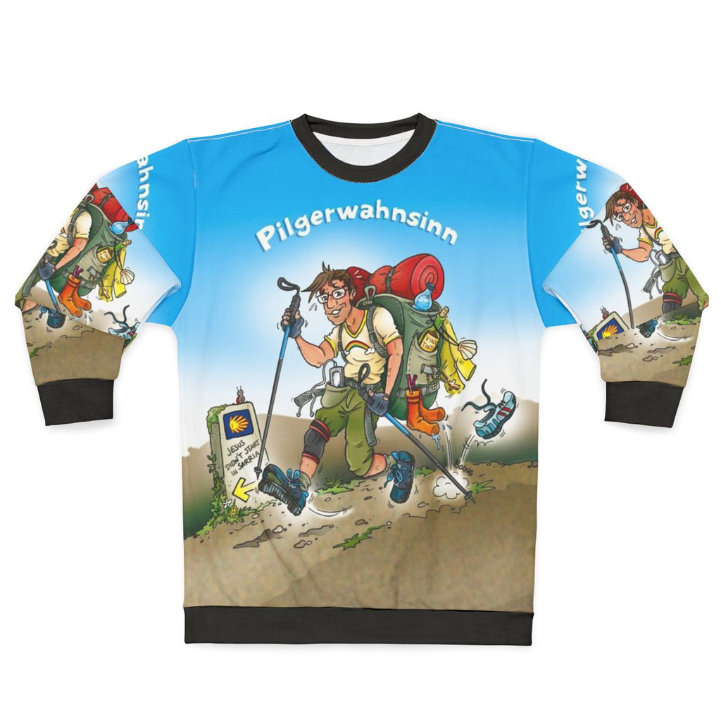 Pilgrims Madness Sweatshirt for Spiritual Journey and Hiking