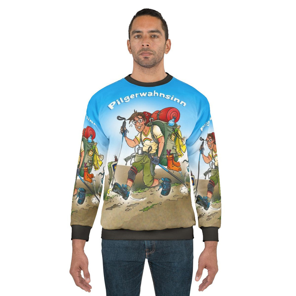 Pilgrims Madness Sweatshirt for Spiritual Journey and Hiking