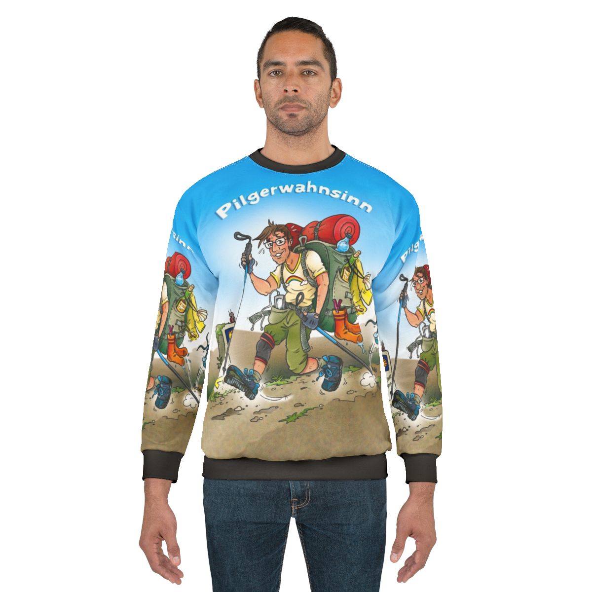 Pilgrims Madness Sweatshirt for Spiritual Journey and Hiking