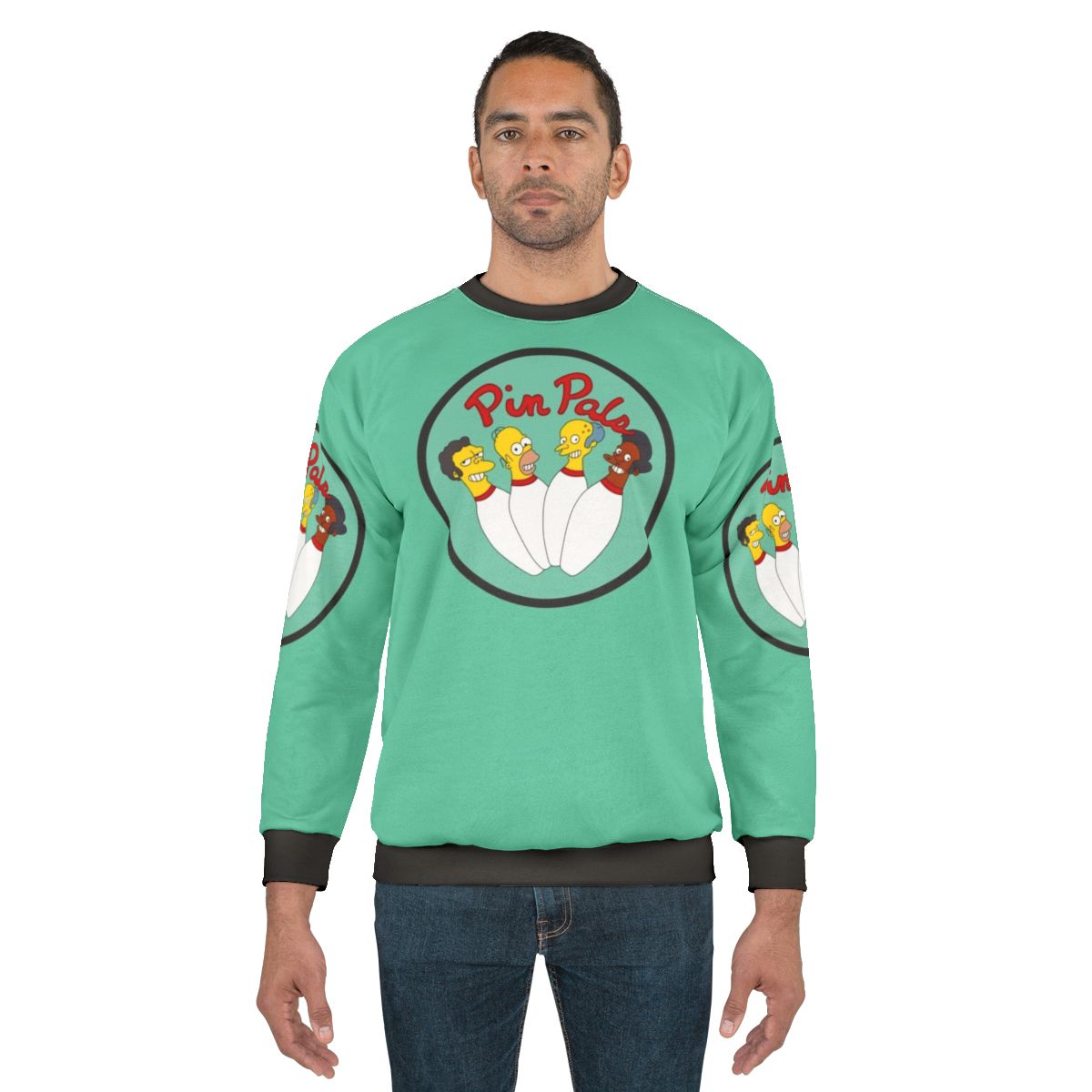 Bowling Friends Sweatshirt with Bowling Club Design