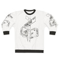 New York City Street Sign Graphic Sweatshirt