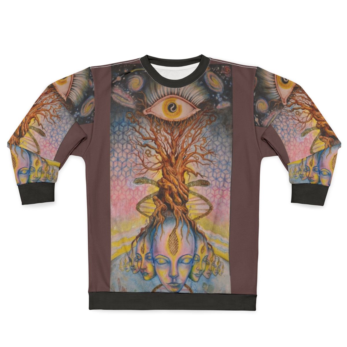Pineal Gland Sweatshirt with Visionary Art Design