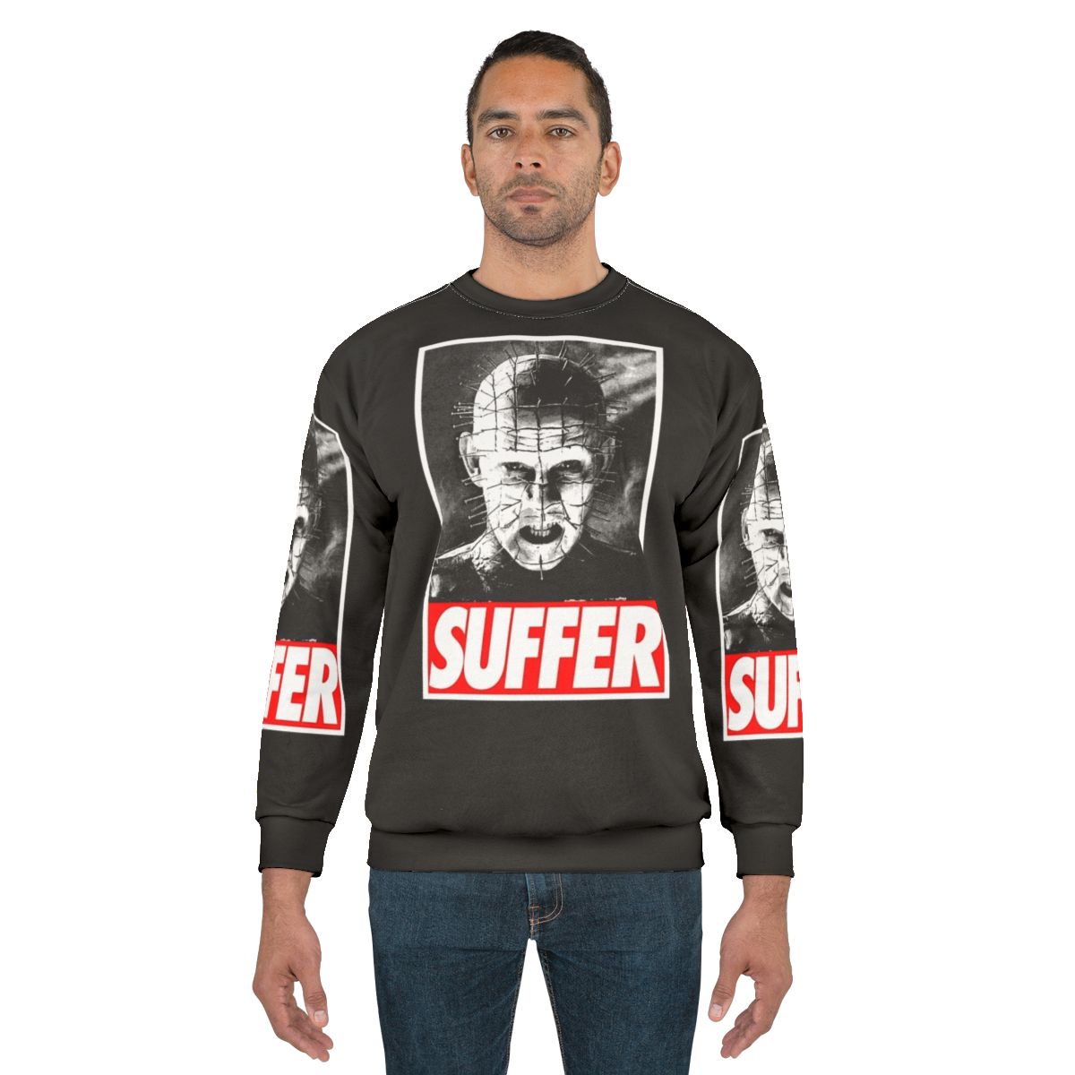 Pinhead Hellraiser Horror 80s Sweatshirt
