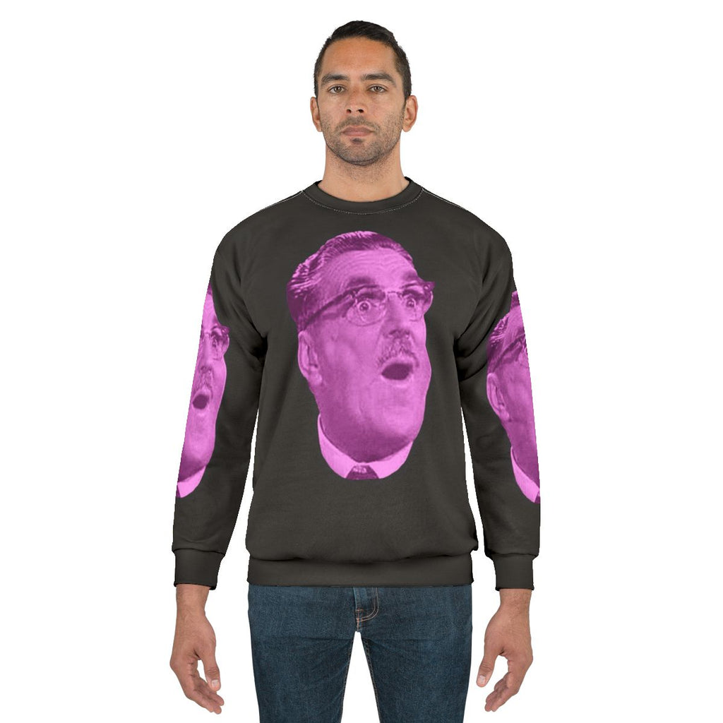 Pink Floyd Lawson Sweatshirt with Dark Side of the Moon and Mayberry Parody Design