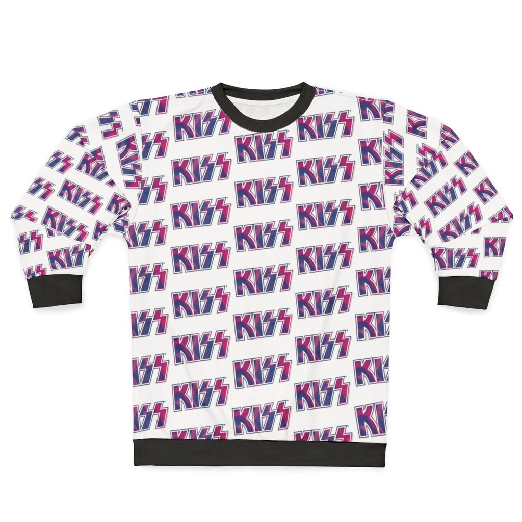 Kiss The Band Tie Dye Logo Sweatshirt