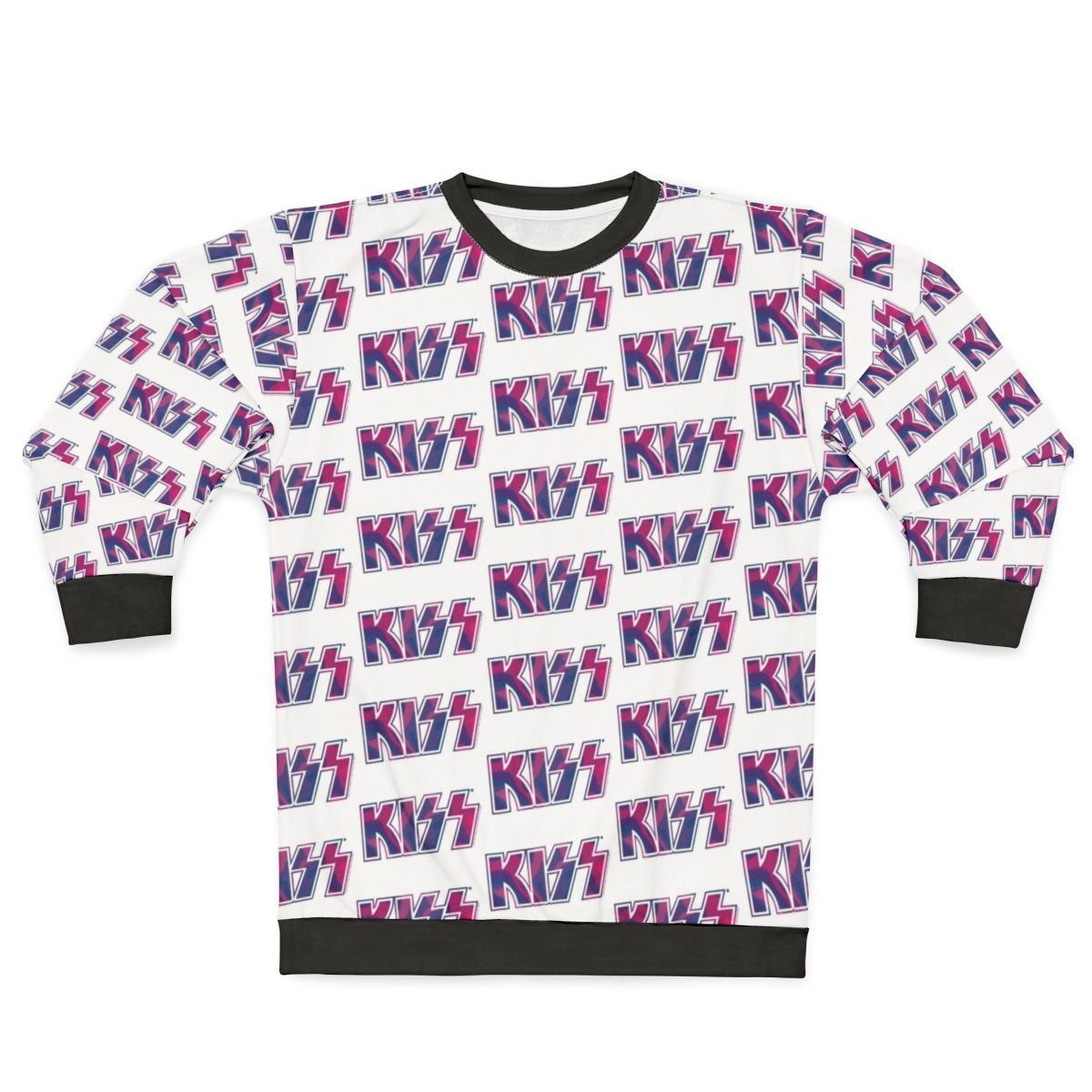 Kiss The Band Tie Dye Logo Sweatshirt