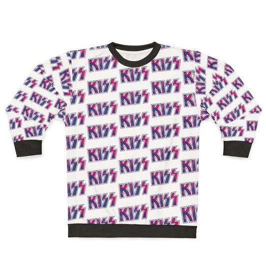 Kiss The Band Tie Dye Logo Sweatshirt