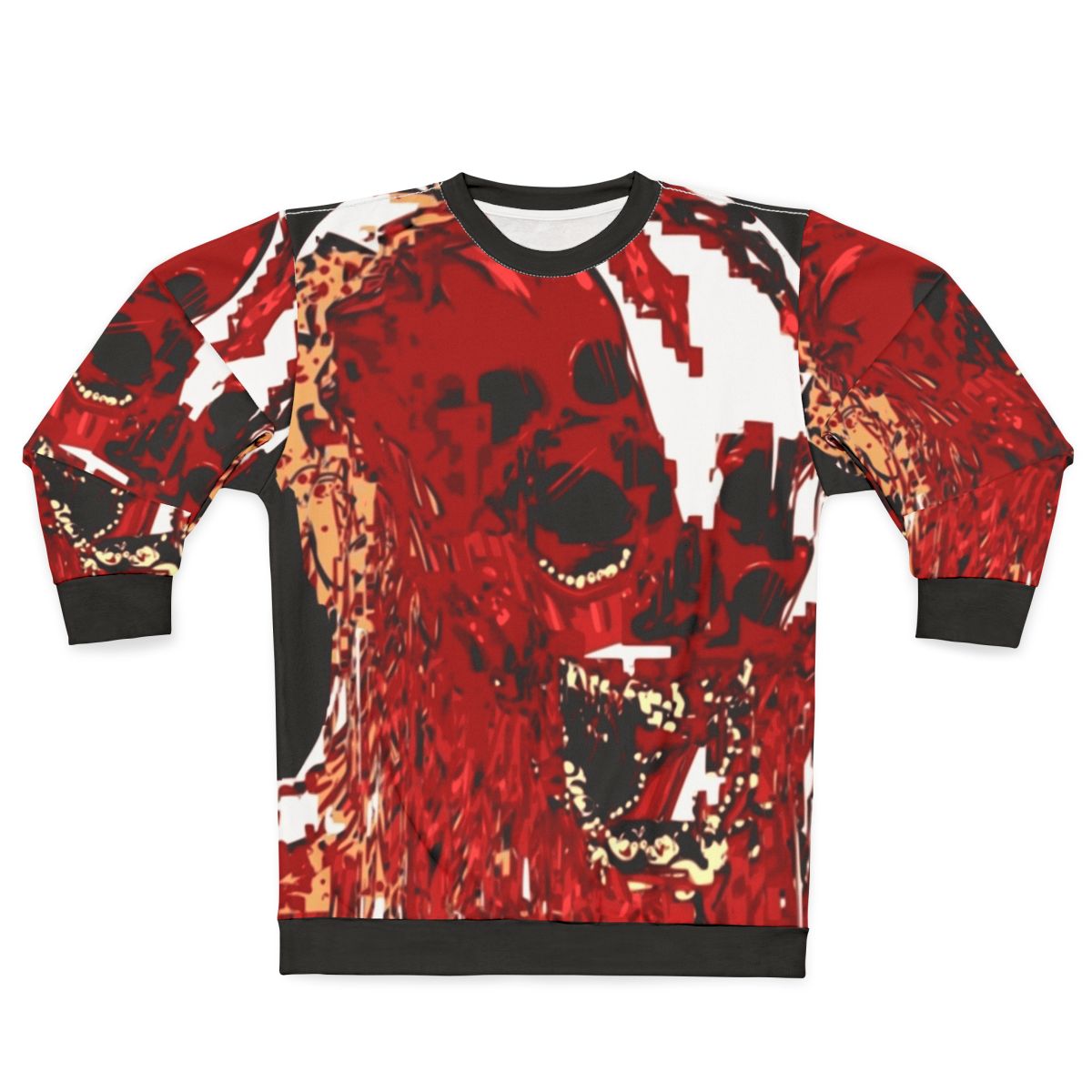 Pink Wojak Scream Horror Sweatshirt